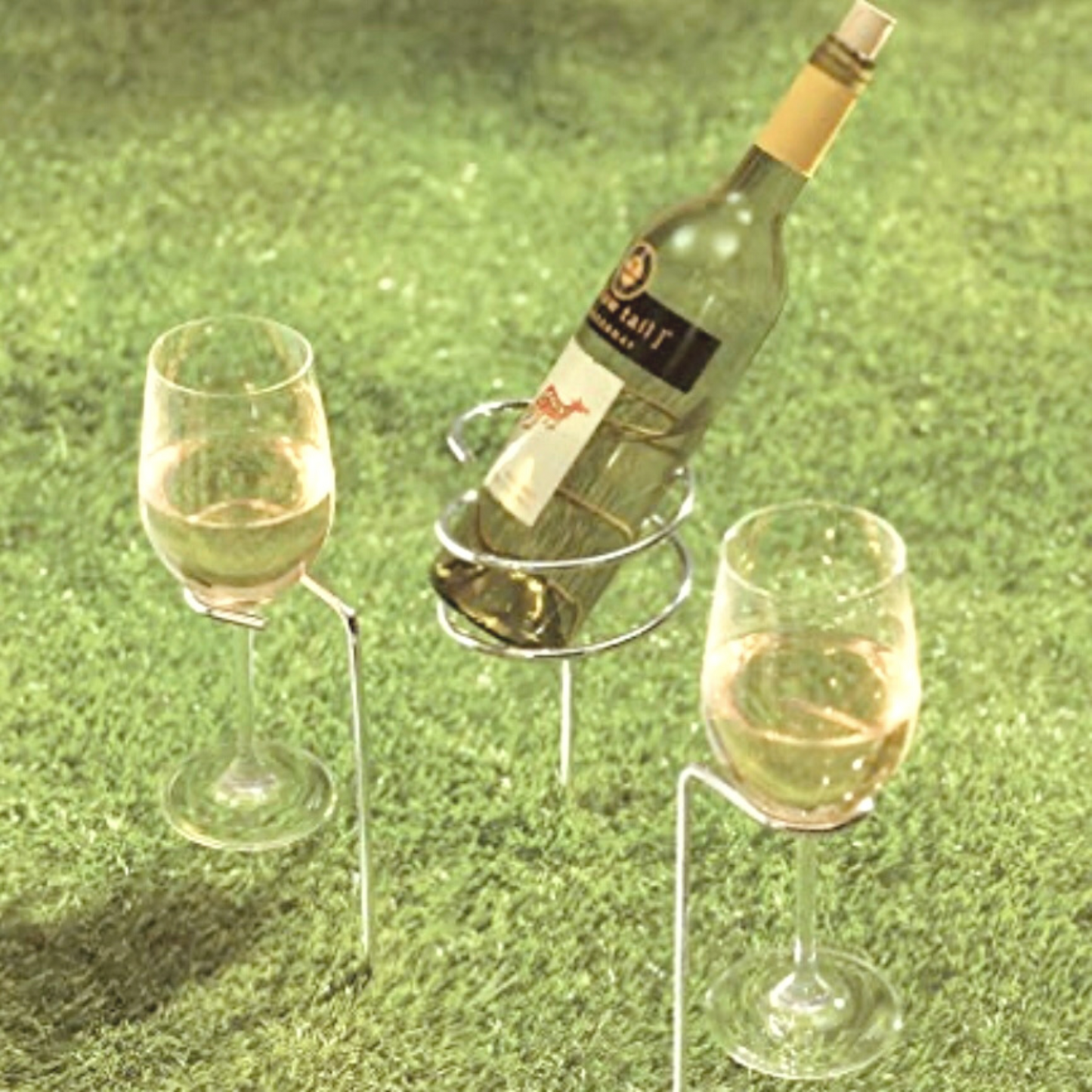 Wine Glasses/Wine Bottle Stakes/Holders